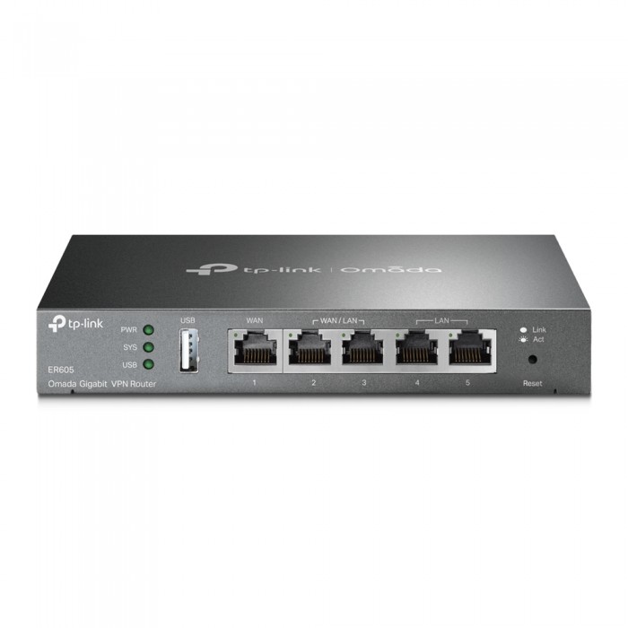 Gigabitowy router VPN Omada -ER605