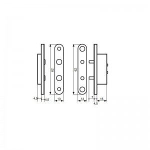 Kontakt 2-stykowy - 6907