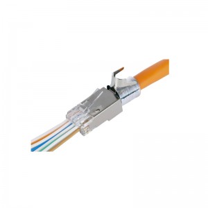 Wtyk RJ45 Przelotowy - CCAS-RJ6A-STP-BW