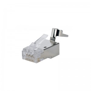 Wtyk RJ45 Przelotowy - CCAS-RJ6A-STP-BW