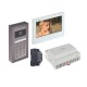 Zestaw wideodomofonu (2-żyłowy) - DS-KIS704EY-ACW2/ALUMINIUM