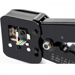 Zaciskarka do RJ45 (przelotowych) - CCAS-PLUGTOOL-EZ-002