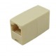 Gniazdo RJ45 podwójne - ADAPTER  RJ45/RJ45