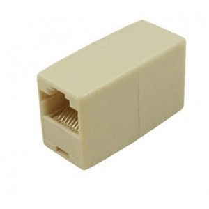 Gniazdo RJ45 podwójne - ADAPTER  RJ45/RJ45