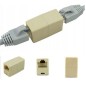 Gniazdo RJ45 podwójne - ADAPTER  RJ45/RJ45