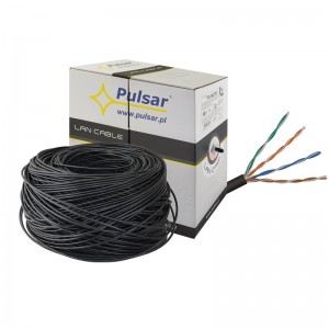 Kabel U/UTP 5e PE zewnętrzny suchy (305m) - PU-NC301