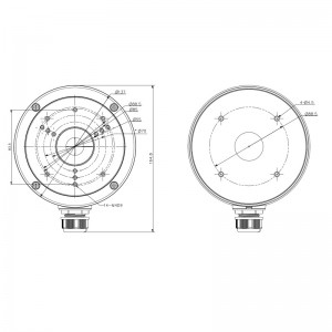 Puszka montażowa  - DS-1280ZJ-S