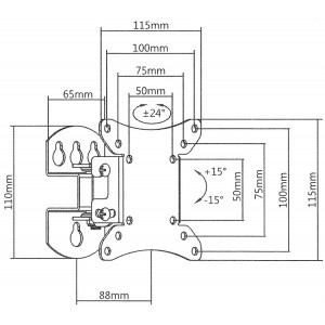 Uchwyt monitora -LCD-501N