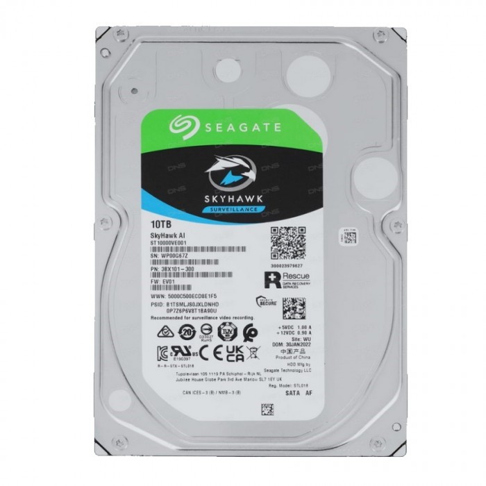 Dysk 10TB SkyHawk - ST10000VE001