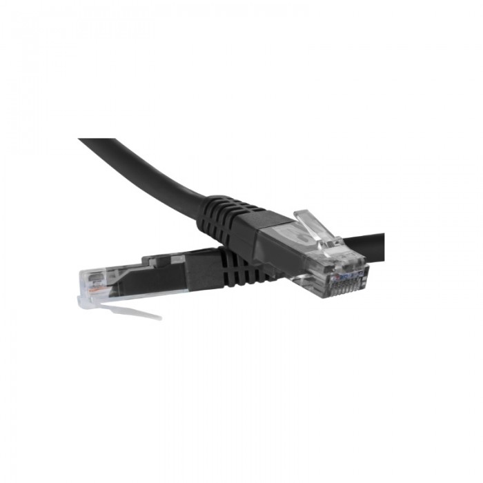 Patchcord kat.6 U/UTP - PC-6UTPPVC-BK0.5