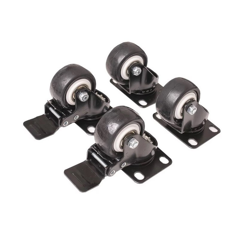 Zestaw kół do Szafy RACK 19" - CCAS-ZK-4