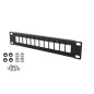 PATCHPANEL (pusty) 10" - S-PPR10-1U-12K-B