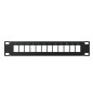 PATCHPANEL (pusty) 10" - S-PPR10-1U-12K-B
