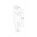 Elektrozaczep - 1428RF 12-24VAC/DC