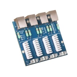 Moduł ochronnika przeciwprzepięciowego LAN serii PRO - PTU-54-PRO/POE