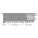Moduł ochronnika przeciwprzepięciowego LAN serii PRO - PTU-54-PRO/POE