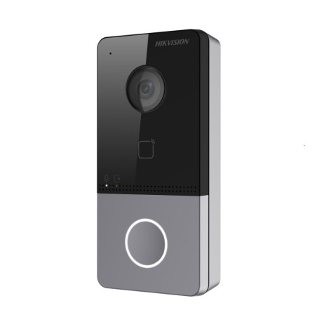 Wideodomofon z 1 przyciskiem oraz czytnikiem RFID - DS-KV6113-WPE1(C)