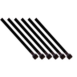 Opaska zaciskowa czarna 9,0X400 mm - NS-168