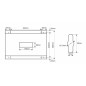 Szafa RACK 4U / 19” (złożona) - RW454-B