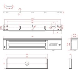 Zwora elektromagnetyczna - EL-600SL2
