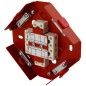 Puszka instalacyjna rozgałęźna 4×2,5mm - AWOP-425SR