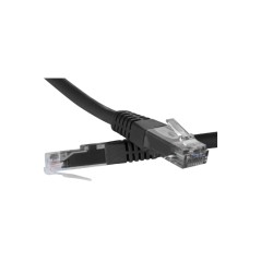 Patchcord kat.6 U/UTP - PC-6UTPPVC-BK0.25 (0.25m)