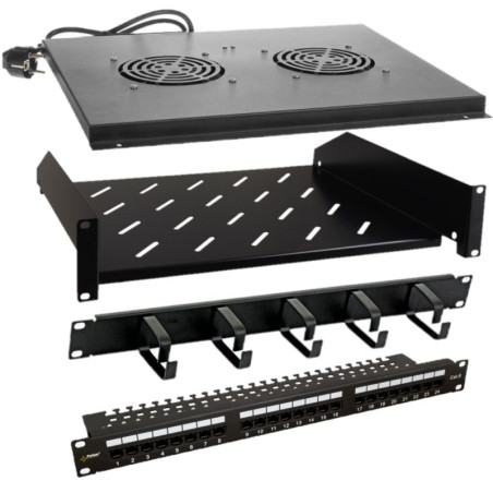 Wyposażenie szaf 19"