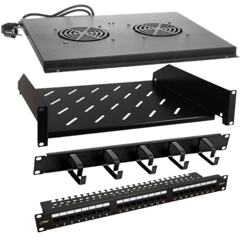 Wyposażenie szaf 19"