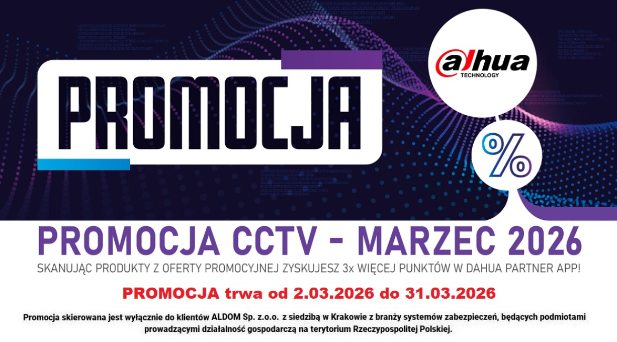 PROMOCJA CCTV DAHUA - MARZEC 2026